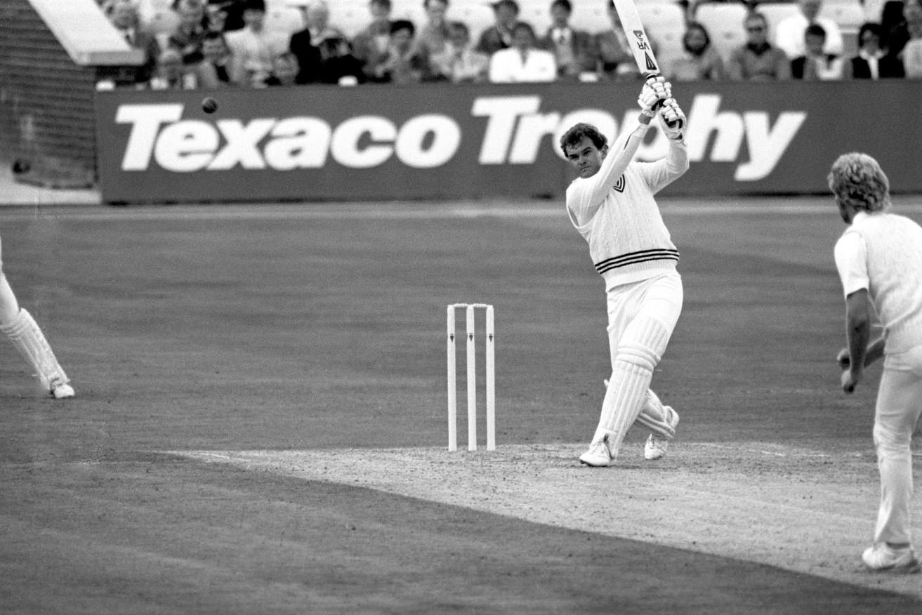 Martin Crowe shows his classic form in 1986. Photo: PA Wire