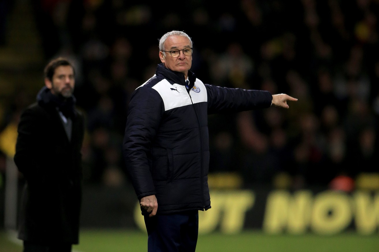 Leicester City manager Claudio Ranieri. PA photo