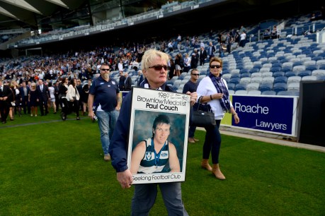 Tears and tributes as family, friends and fans farewell Paul Couch