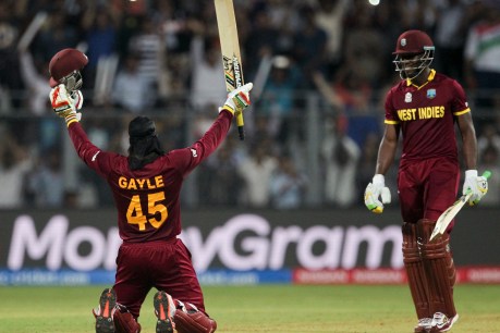 Gayle force powers Windies to big WC win over England