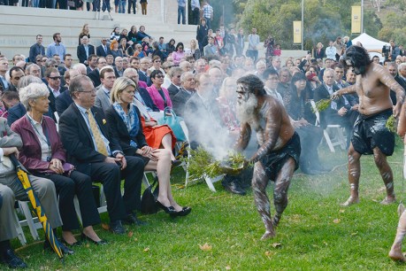 Flinders launches new hub and plaza with indigenous ceremony