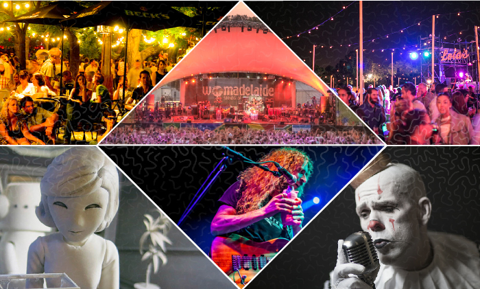 A year of festivals in Adelaide. 