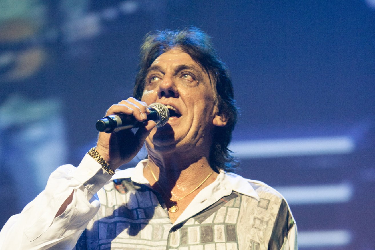 Jon English performing at the Palais Theatre in 2007. Photo: AAP