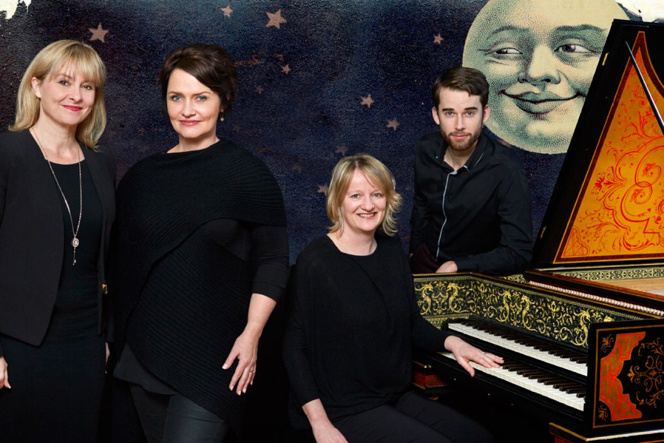 The cast of Voyage to the Moon. Photo: Keith Saunders / Adelaide Festival
