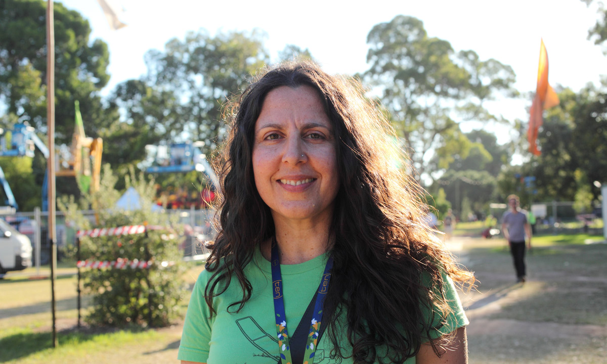 Annette Tripodi at WOMADelaide. Photo: Tony Lewis
