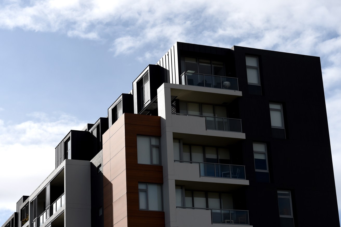 Houses, villas and townhouses are better investments in Adelaide than apartments. Photo: AAP/Paul Miller