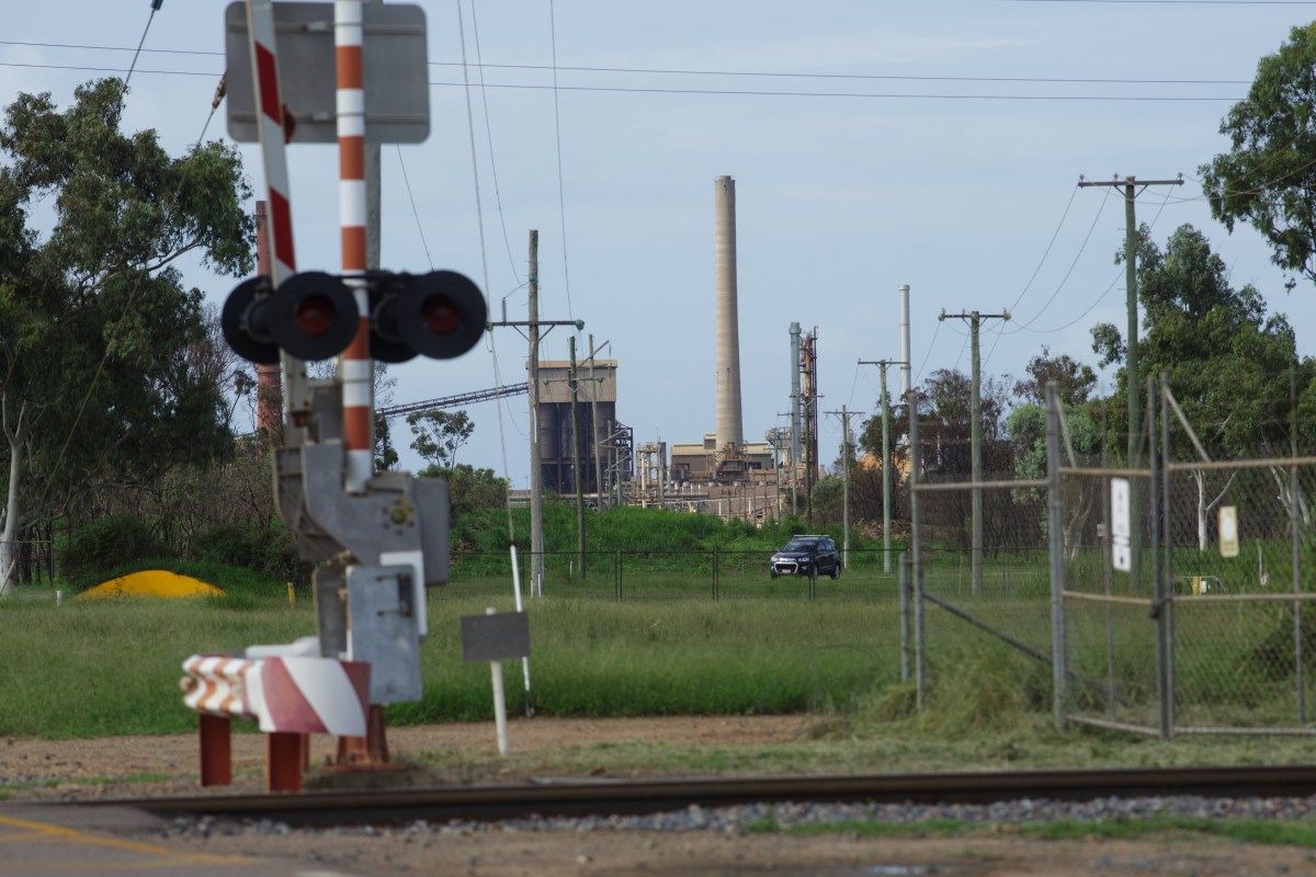 The Queensland Nickel refinery near Townsville. Photo: AAP/Andrew Rankin
