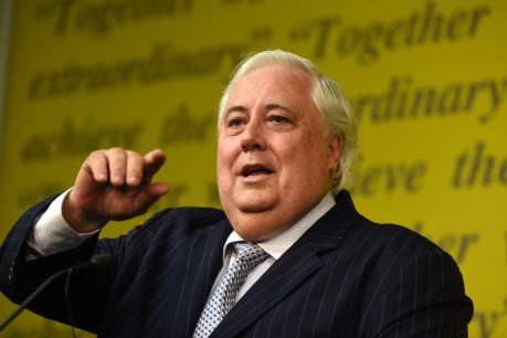 Clive Palmer takes parting shot as he retires from politics