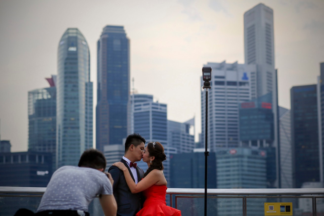 Singapore has one of the world's lowest fertility rates, but can a Citizen's Jury help enliven its population? Photo: WALLACE WOON, EPA.