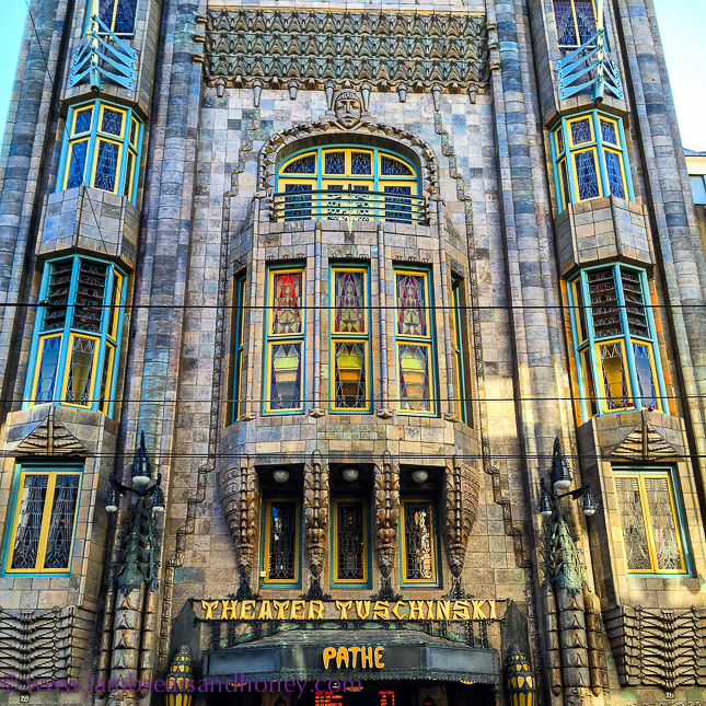 The beautiful Art Nouveau/Art Deco Pathé Tuschinski in Amsterdam.