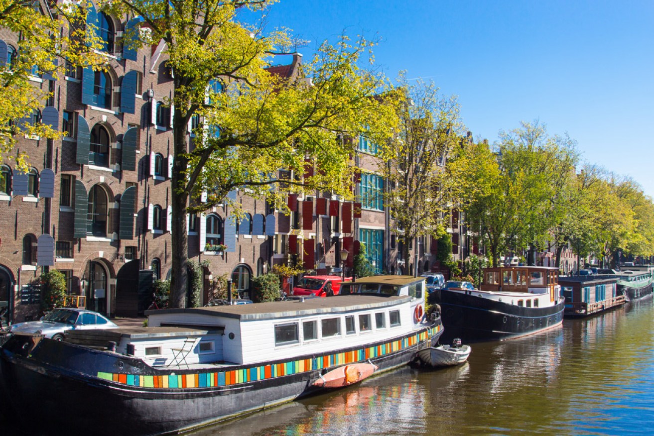Amsterdam's canals offer a different perspective on the city. Photo: Amanda McInerney