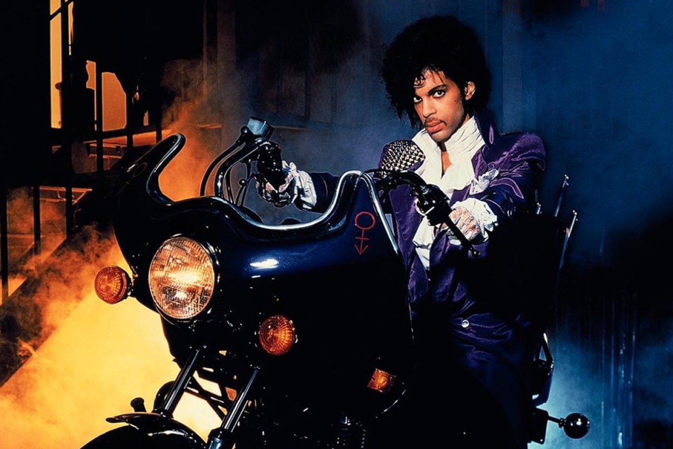 Prince - the Purple Rain album cover.