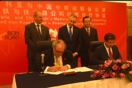 SA signs agreement with Chinese infrastructure giant