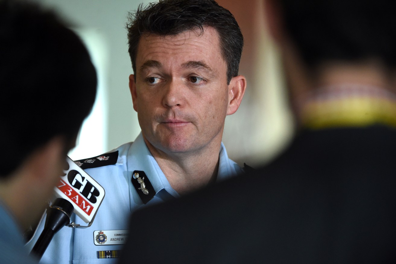 Australian Federal Police Commissioner Andrew Colvin. Photo: AAP/Mick Tsikas