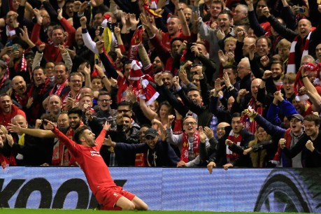 Liverpool cruise into Europa League final