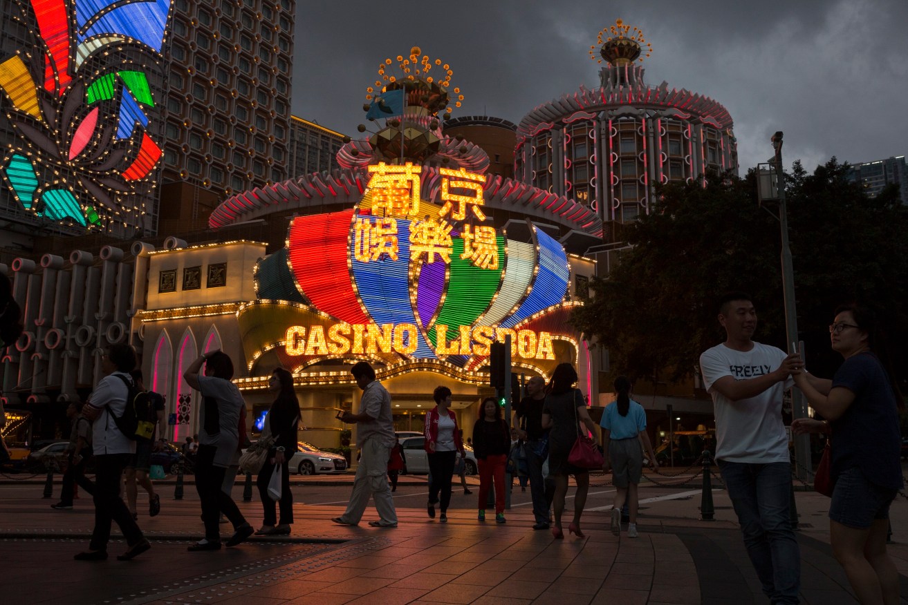 The Casino Lisboa in Macau. Photo: EPA/JEROME FAVRE