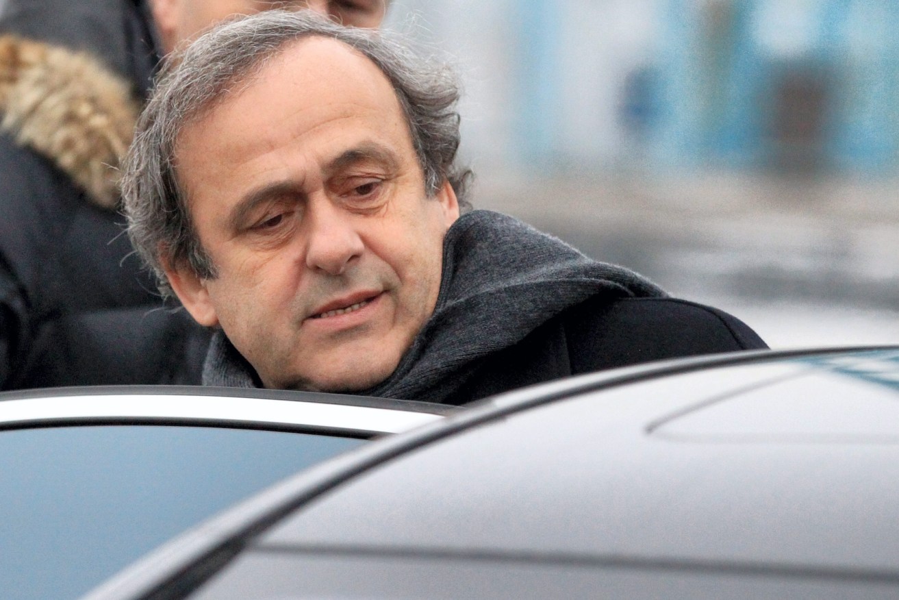 Michel Platini will resign from UEFA in coming days. leaving after his visit at the soccer arena in Minsk, Belarus. Platini on 09 May 2016 announced he will resign as UEFA president after the Court of Arbitration for Sport (CAS) had reduced a football ban on him from six to four years.  EPA/TATYANA ZENKOVICH
