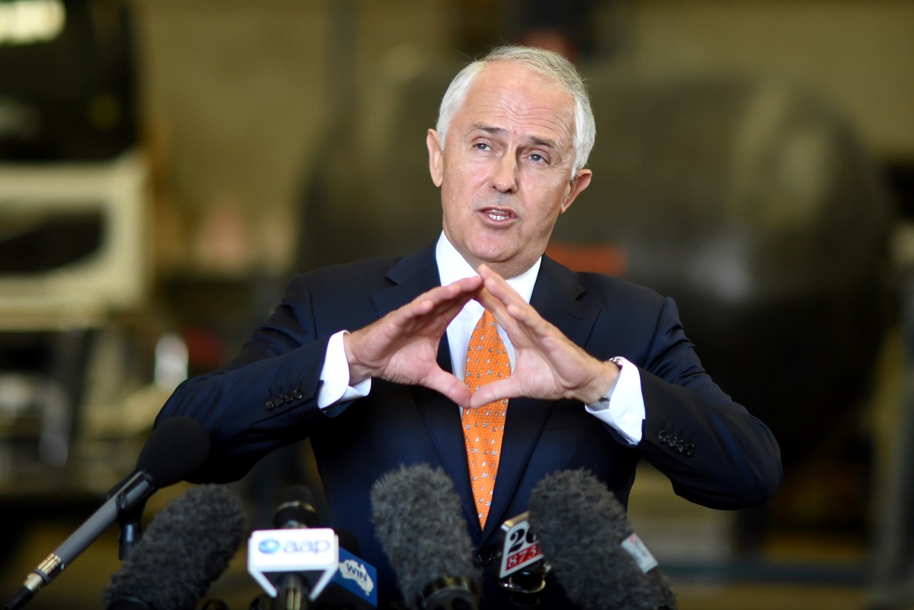 Prime Minister Malcolm Turnbull. Photo: AAP/Lukas Coch