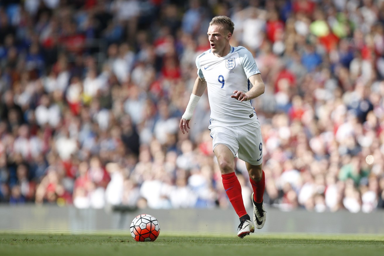England's Jamie Vardy during a weekend friendly against Turkey. Photo: Philip Oldham, Sportimage/PA Images.