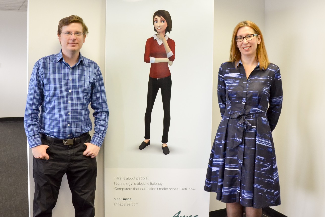 Clevertar founders Dr Martin Luerssen and Tanya Newhouse at the company's head office in Adelaide.