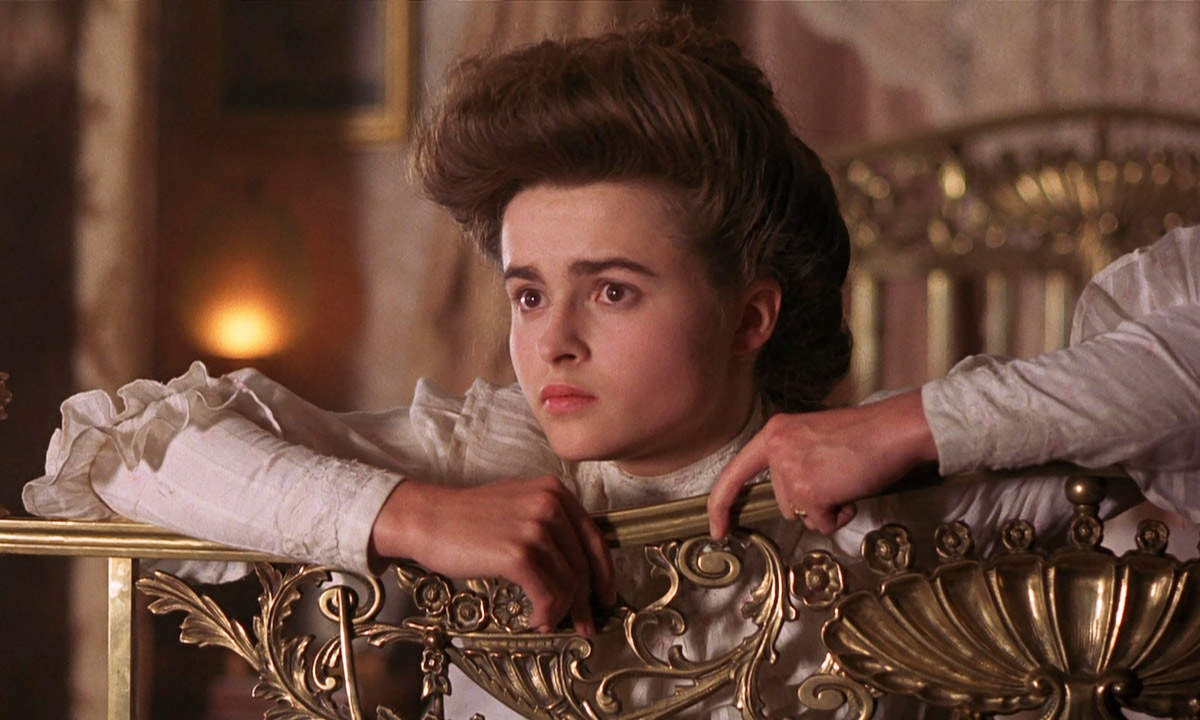 Helena Bonham Carter in 1985 film Room With a View.
