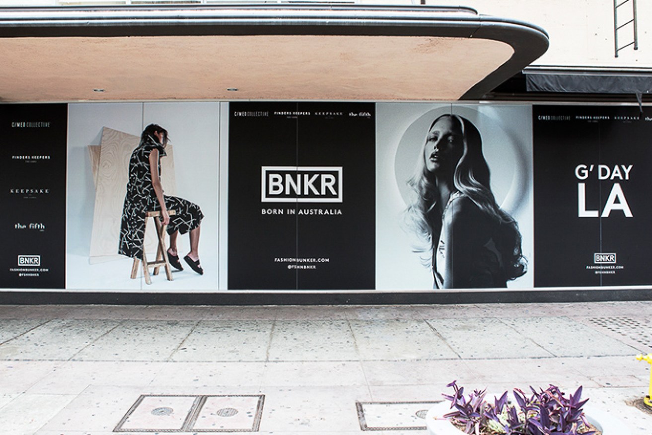 Australian Fashion Labels opened its flagship store in Los Angeles in 2016. Photo: Supplied