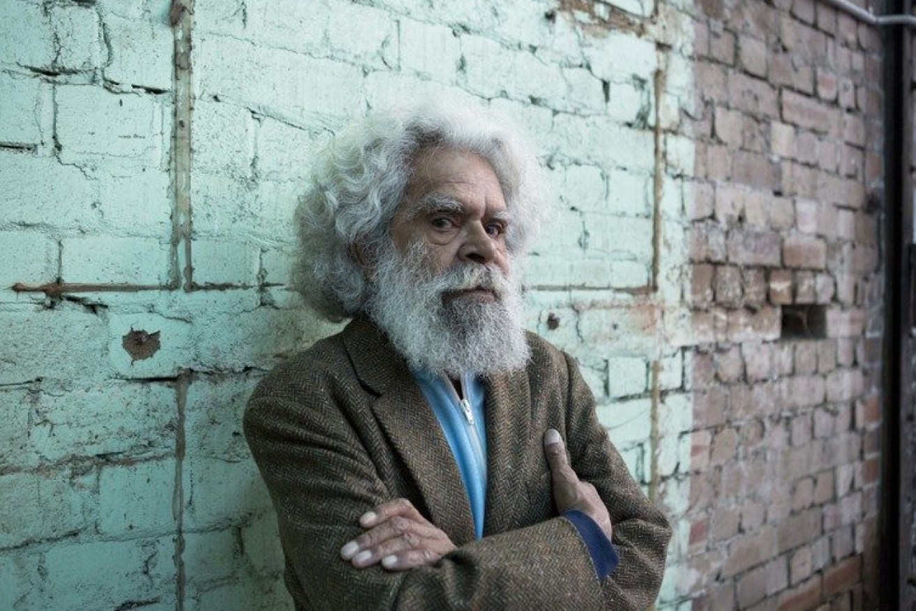 Jack Charles as Uncle Jimmy in the ABC series Cleverman. Photo: ABC