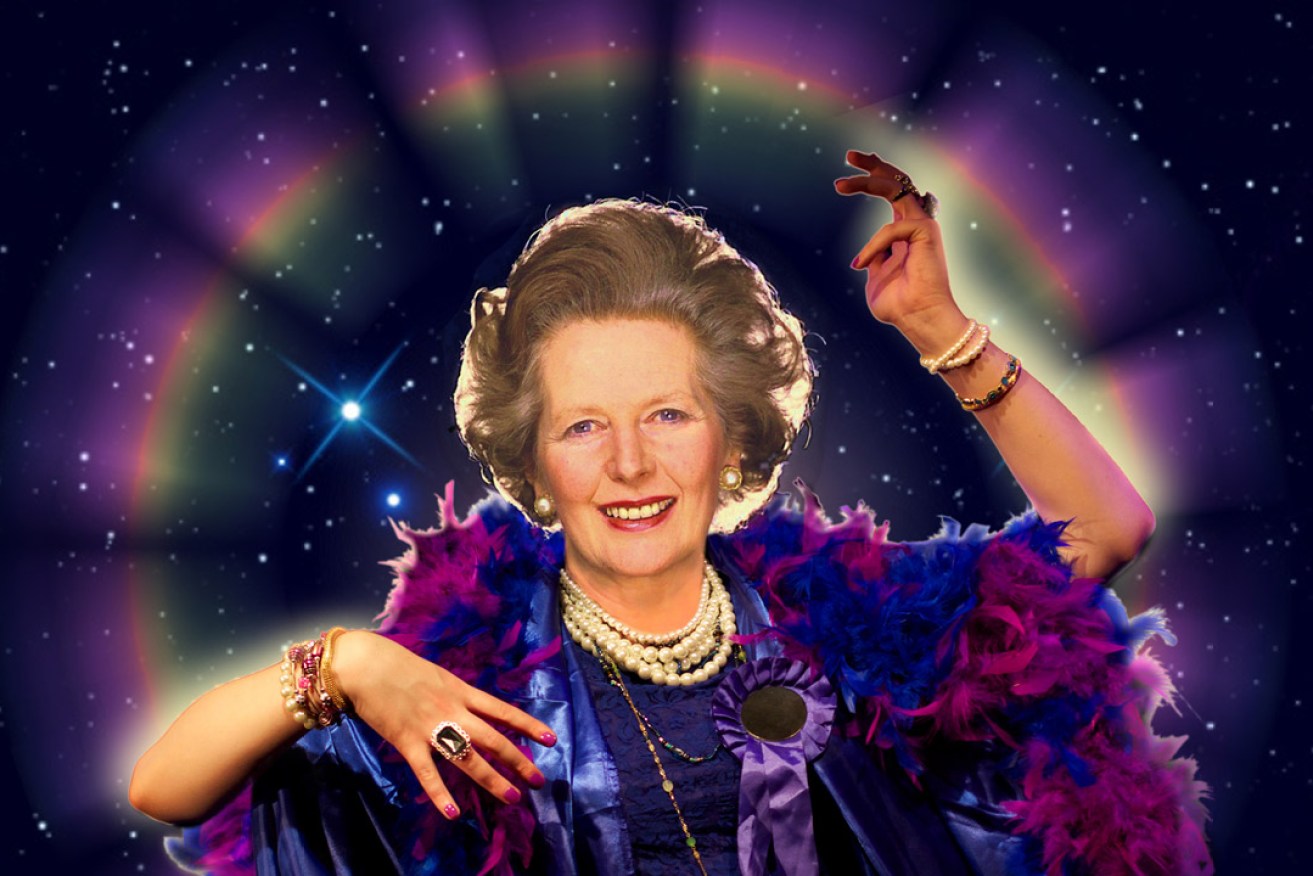 Artwork for "Margaret Thatcher Queen of Soho".