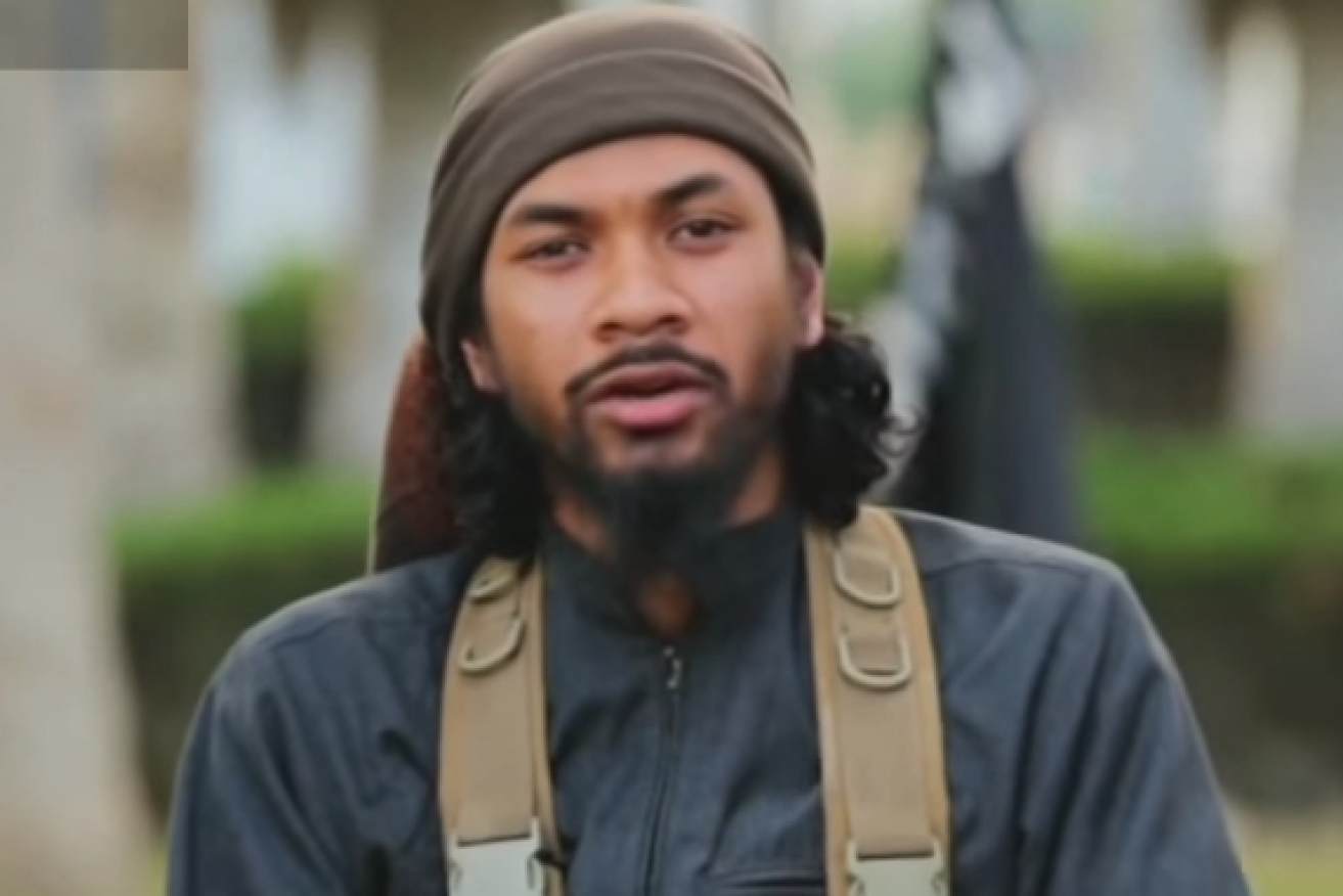 Neil Prakash in an Islamic State propaganda video.