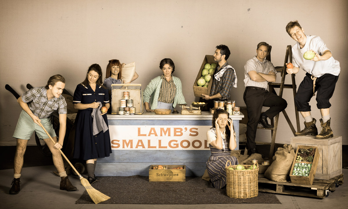 The Lamb family in Cloudstreet. Photo: Oliver Toth