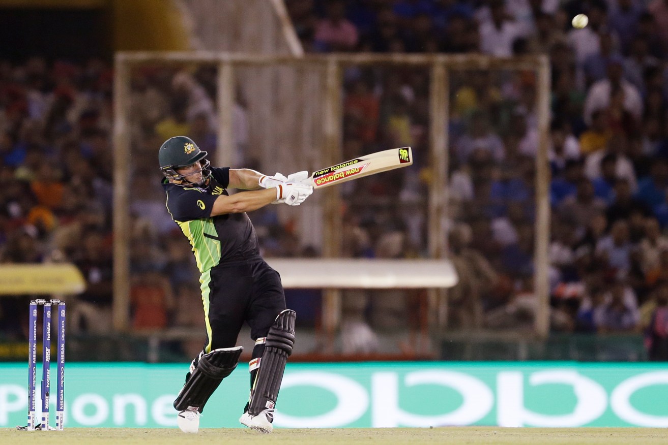 Aaron Finch says the summer schedule is too long. Photo: Altaf Qadri  / AP.