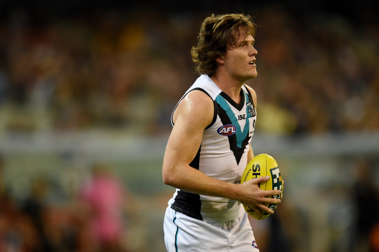 Jared Polec has been dropped for the second time this season. Photo: Tracey Nearmy, AAP.