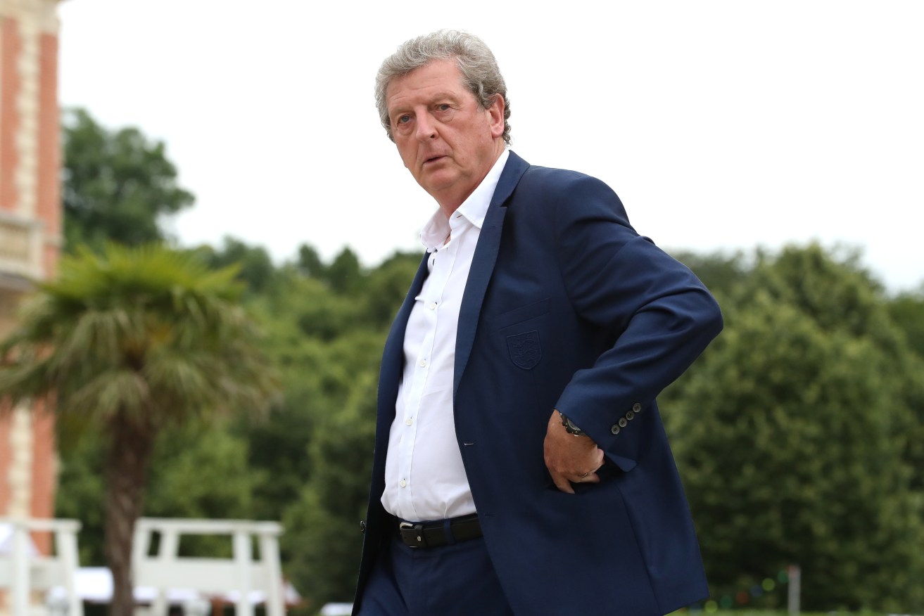Outgoing England manager Roy Hodgson after a press conference in Chantilly, France. Photo: Owen Humphreys, PA Wire.