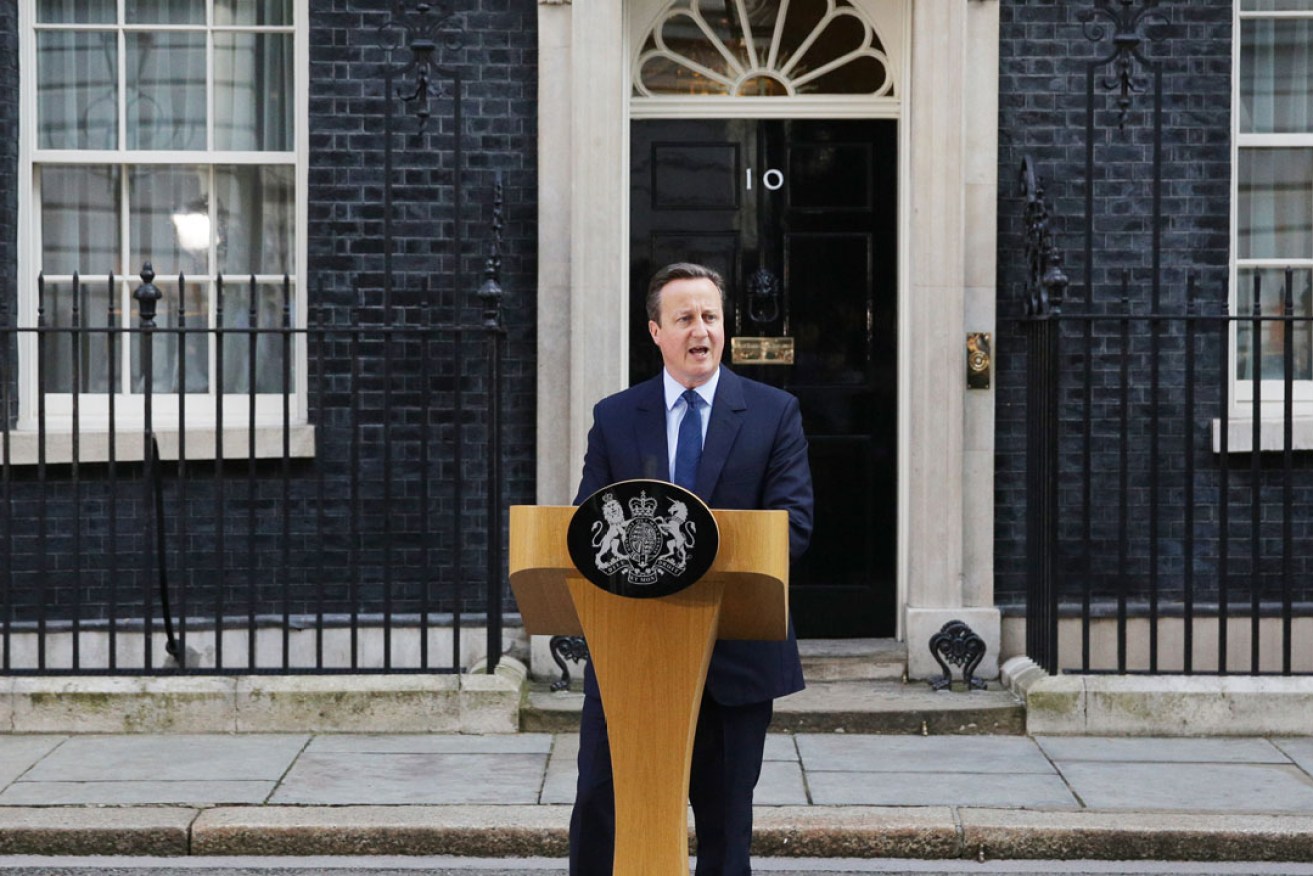 David Cameron has risked the UK's survival twice. Photo: PA
