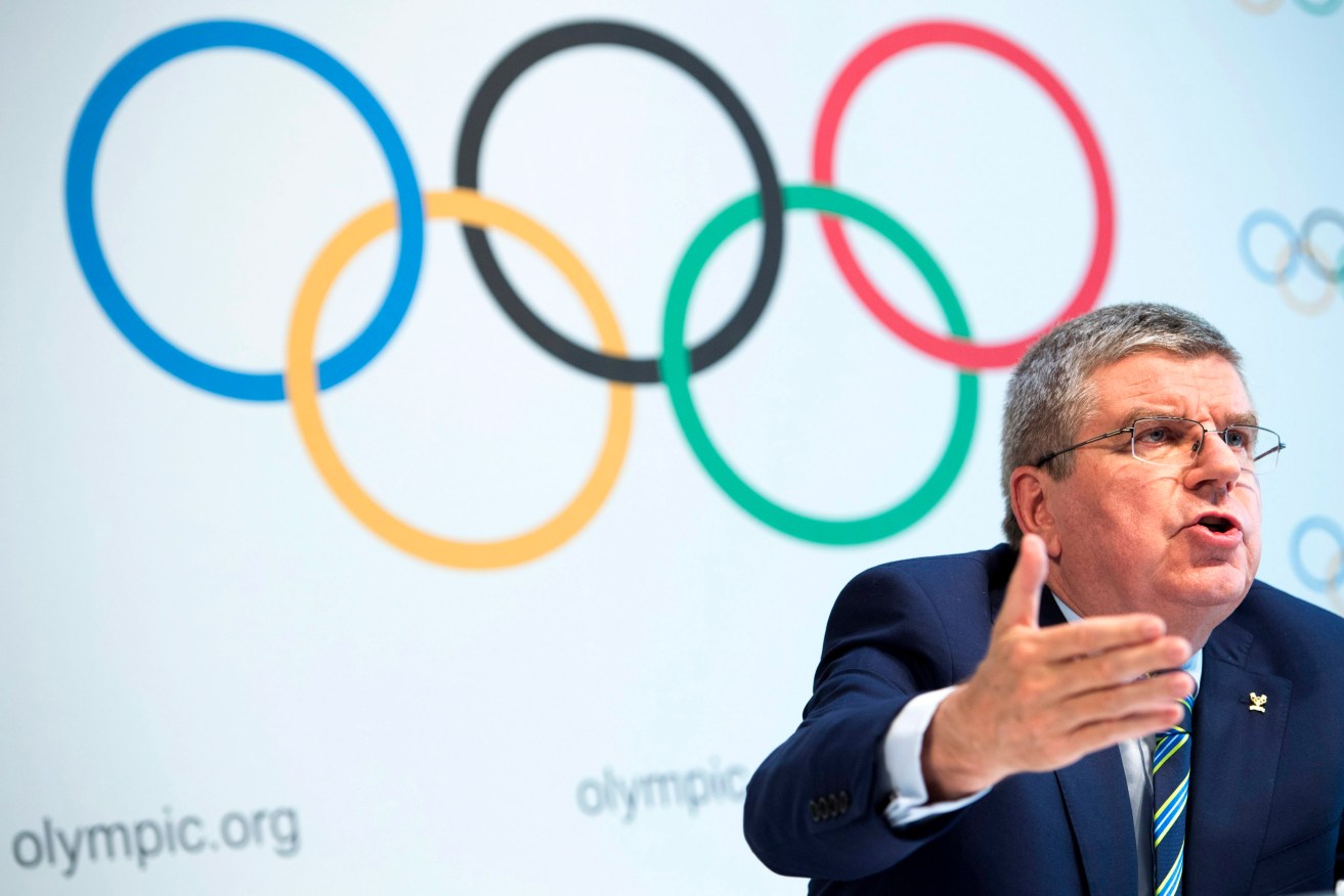 International Olympic Committee president Thomas Bach. Photo: LAURENT GILLIERON, EPA.