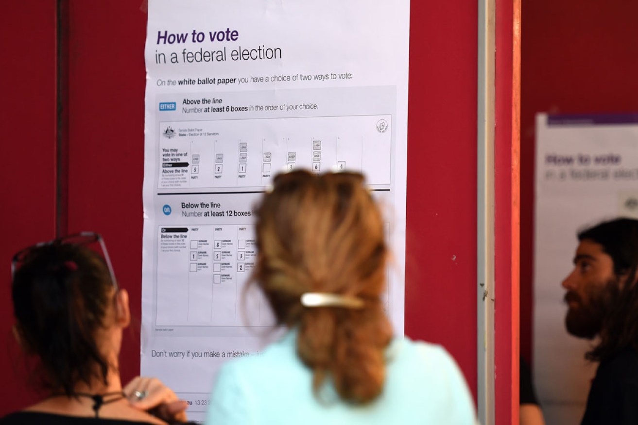 The major parties' efforts to bypass the minors in the recent federal election backfired. Photo: AAP