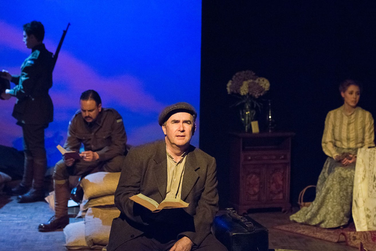 Hew Wagner, Andrew Turner, Timothy Sexton and Desiree Frahn in Songs From Behind the Front. Photo: Accent Photography