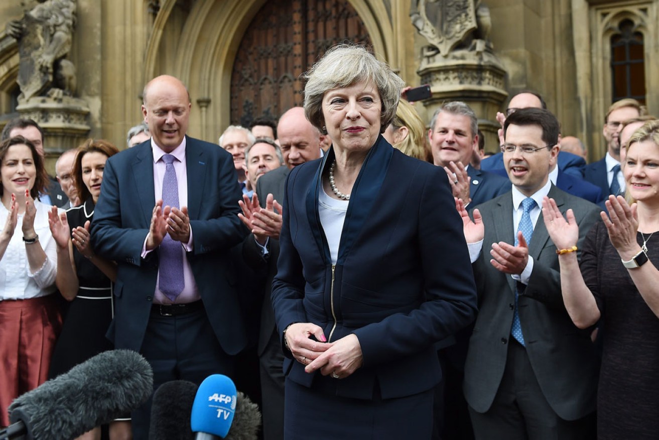 British Prime Minister Theresa May. Photo: EPA