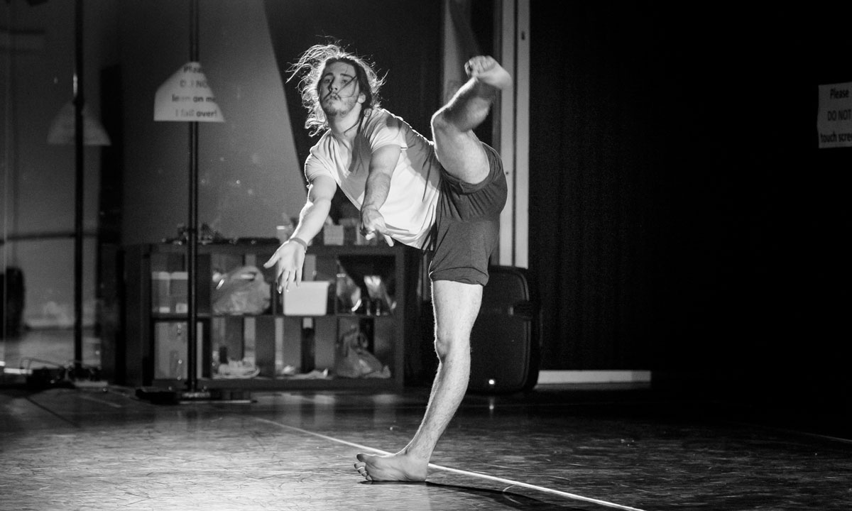 Dancer and choreographer Matte Roffe. Photo: Chris Herzfeld / Camlight Productions