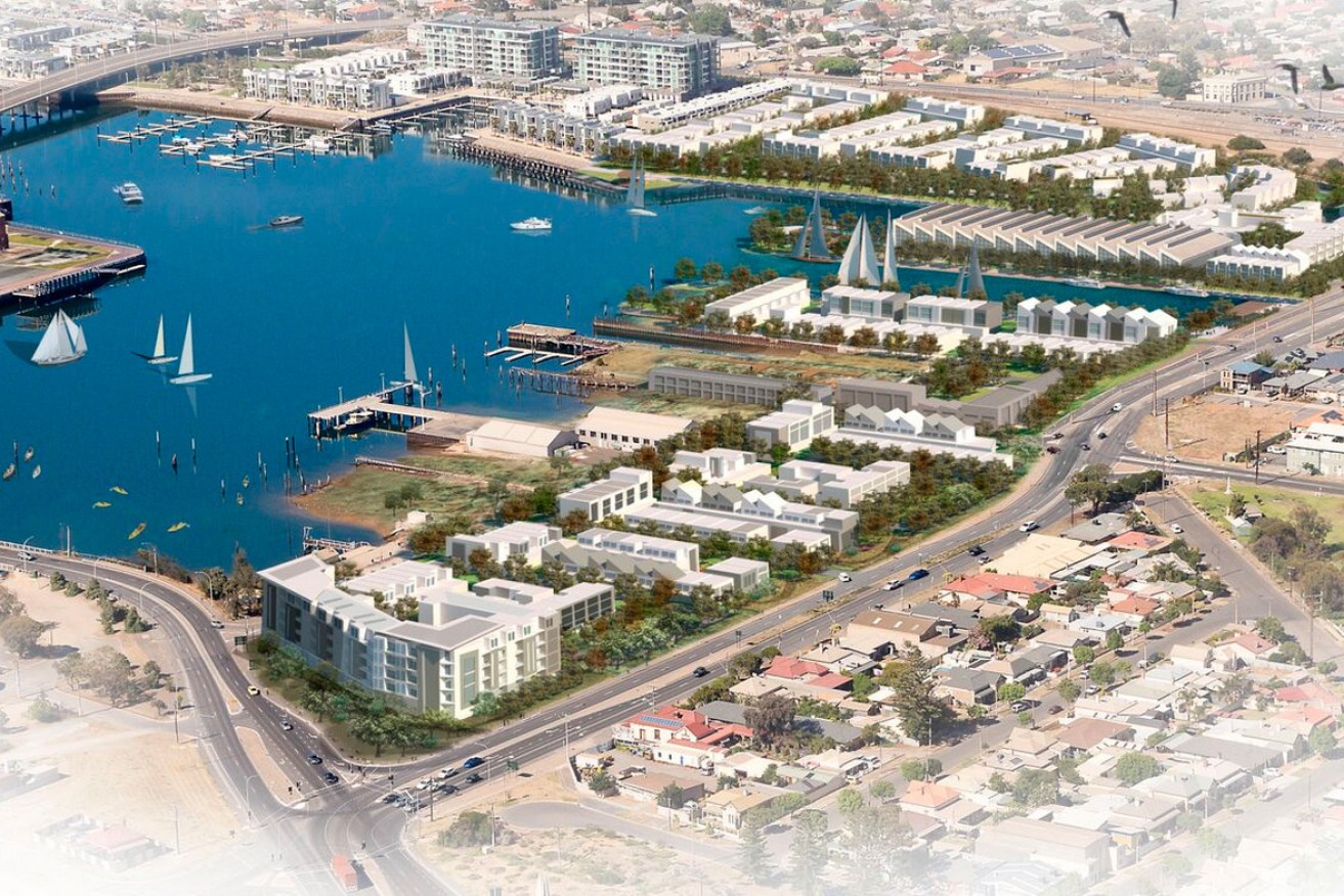 An artist's impression of the new Port plan. Photo: Supplied