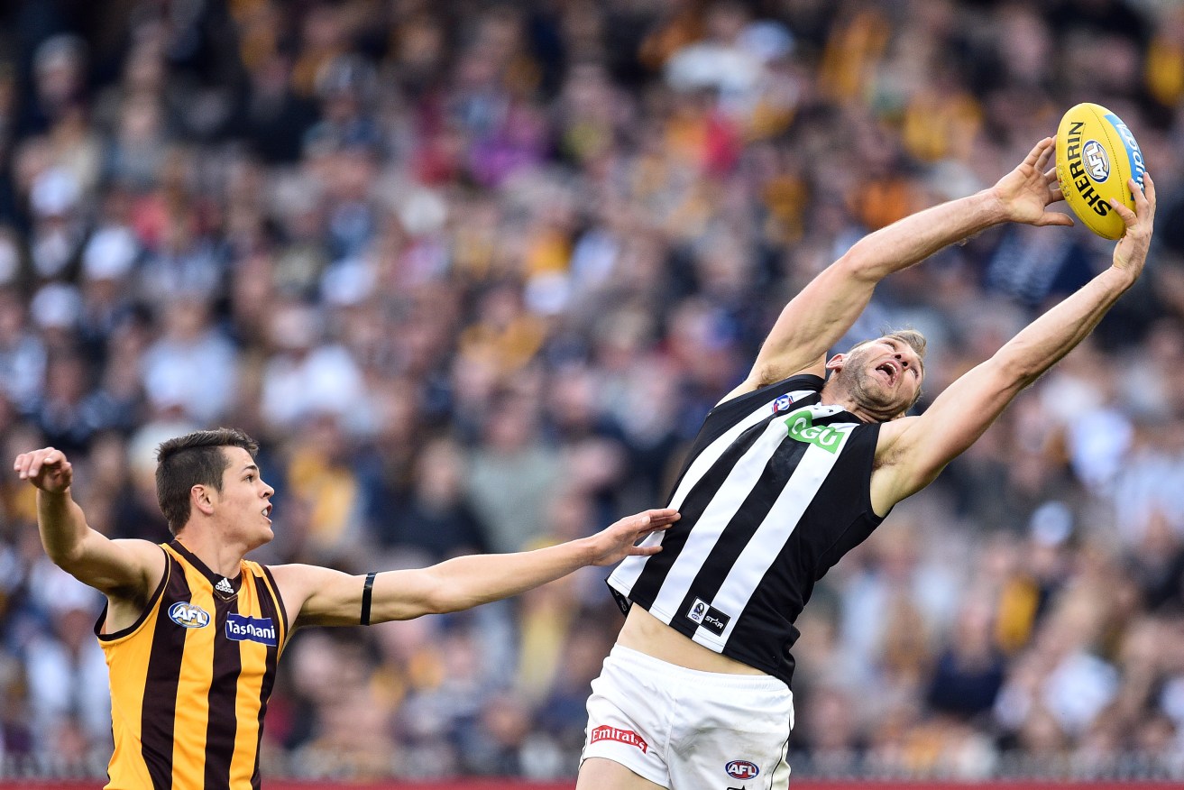 Travis Cloke was lively, if erratic, against Hawthorn on Sunday. Photo: Julian Smith / AAP