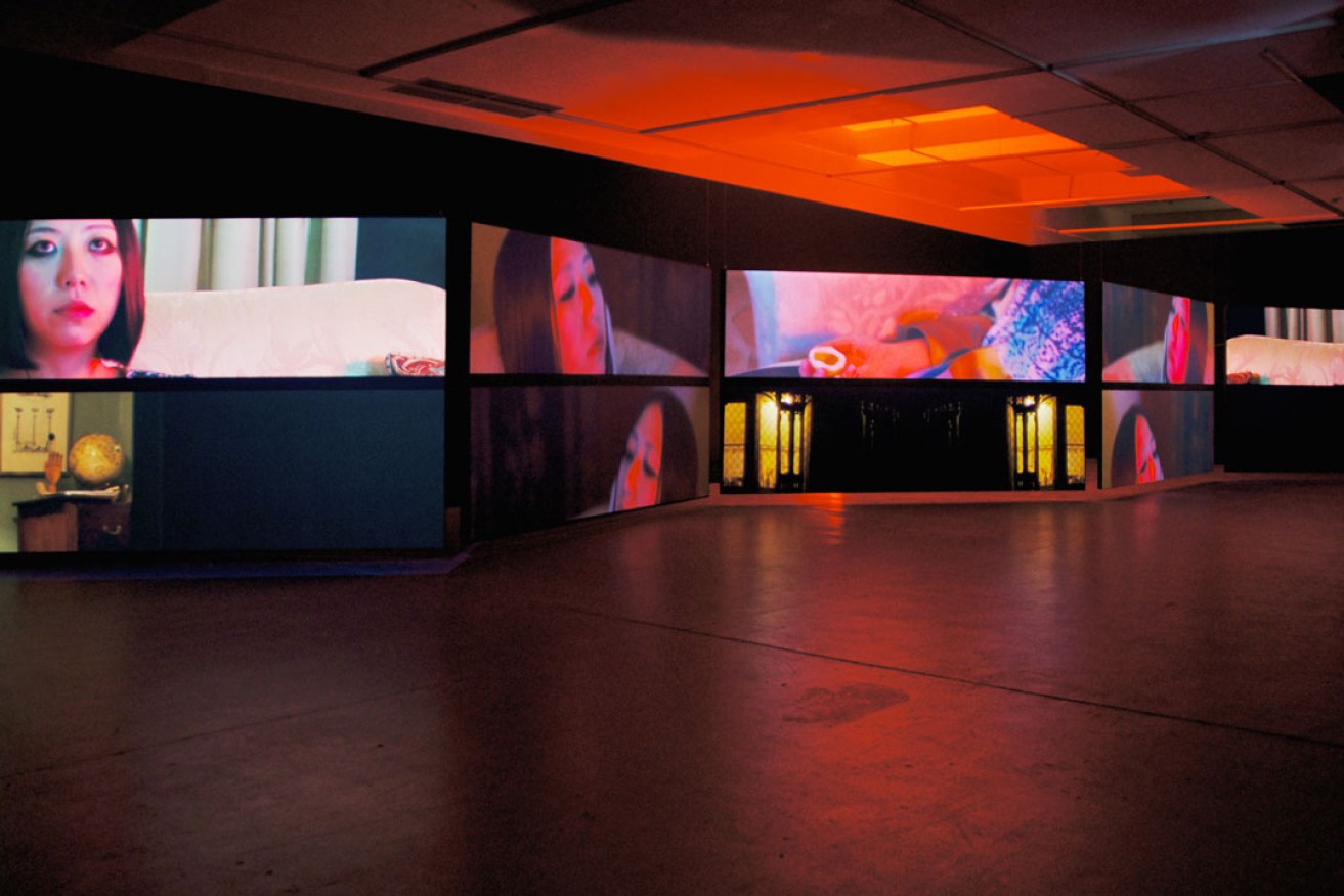 Brie Trennery’s Total Field installation at AEAF last year. Photo: Alex Lofting