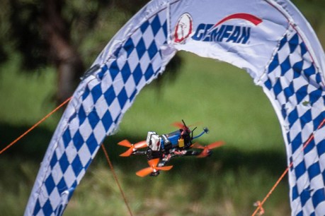 Drone racing on show to live Adelaide audience