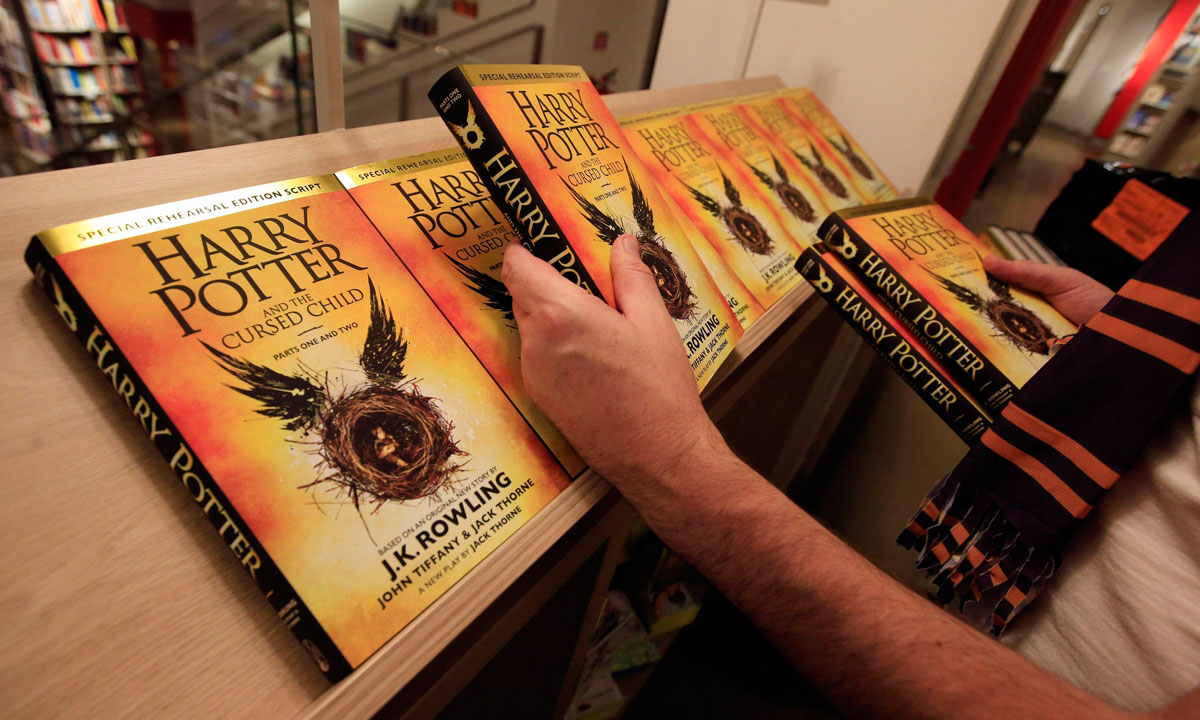 Fans have queued for copies of 'Harry Potter and the Cursed Child'. Photo: PA