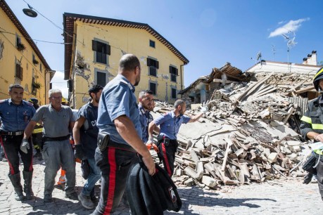 Italy earthquake death toll rises