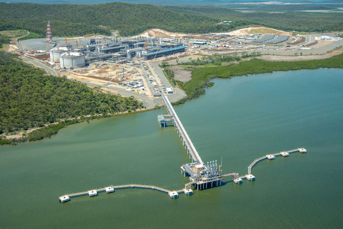 Santos's Gladstone LNG project.
