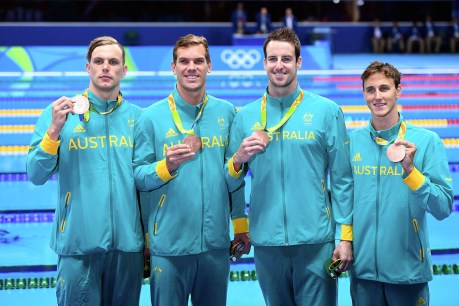 Australia scores bronze as Phelps leads US to triumph