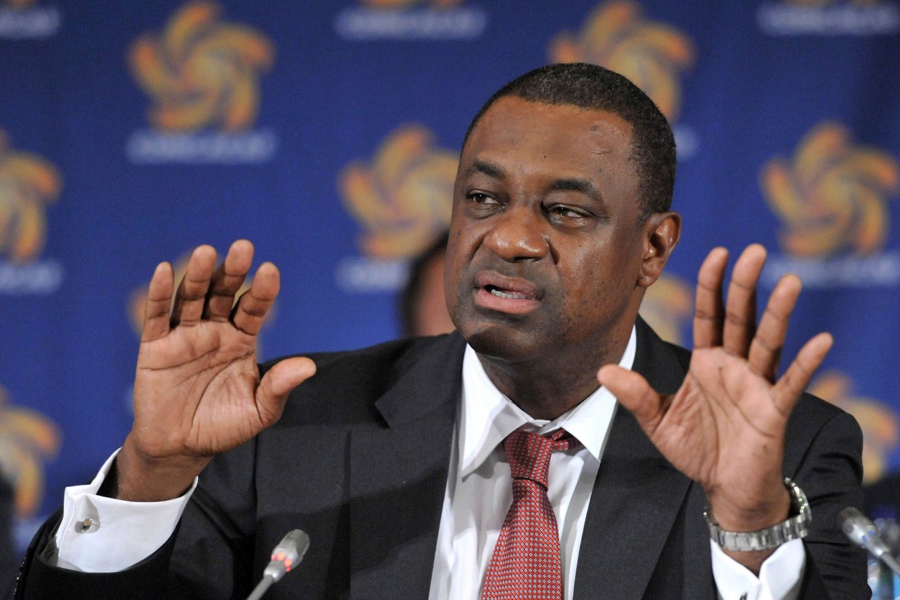 Former FIFA high-flyer and CONCACAF president Jeffrey Webb, who was arrested last year over corruption allegations, was the head of the disbanded taskforce. Photo: Szilard Koszticsak / MTI via AP