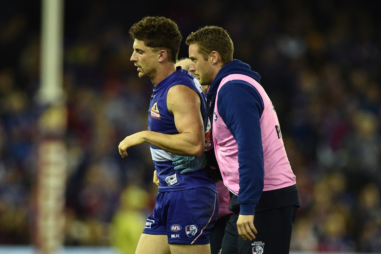 Tom Liberatore, expected to return from a month on the sidelines, is one player who may benefit from the extra week off. Photo: Julian Smith / AAP