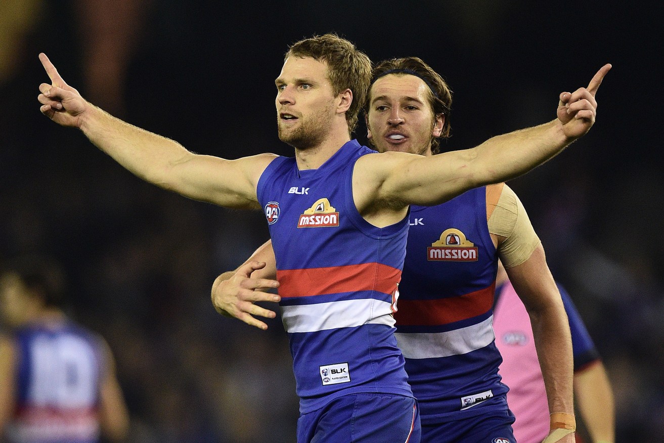 WINNING WEAPON? Jake Stringer has been recalled after two weeks plying his trade in the VFL. Photo: Julian Smith / AAP